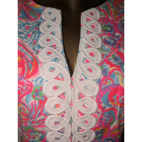 NWT Sz 2 Lilly Pulitzer RYDER SWISH FISH Shift Sundress Dress - Picture 3 of 7